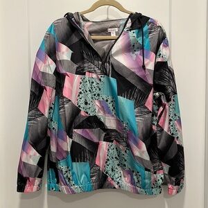 Flirtitude Active Rain Hoodie Size M-L